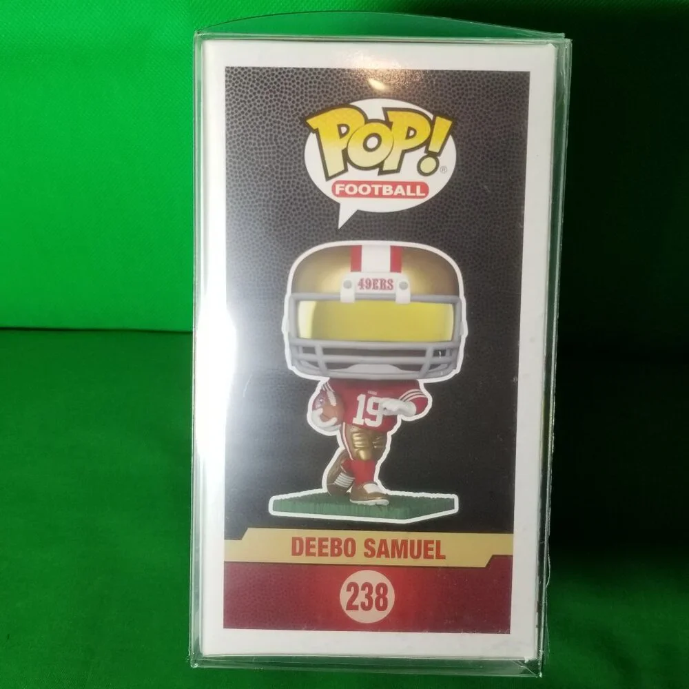 Funko Pop! Deebo Samuel #238 San Francisco 49ers NFL With Protector Bang‎ Bang